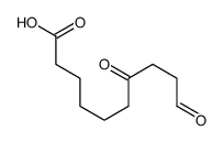 7,10-dioxodecanoic acid Structure