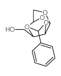 1,6-anhydro-2,3-O-endo-benzylidene-β-mannopyranose结构式