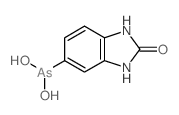 Arsonous acid, (2,3-dihydro-2-oxo-1H-benzimidazol-5-yl)-(9CI)结构式