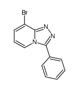 8-bromo-3-phenyl-[1,2,4]triazolo[4,3-a]pyridine结构式