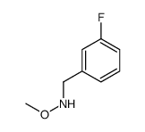 Benzenemethanamine, 3-fluoro-N-methoxy- (9CI) picture