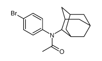 N-(2-adamantyl)-N-(4-bromophenyl)acetamide结构式