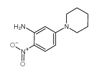 2-NITRO-5-PIPERIDINOANILINE Structure