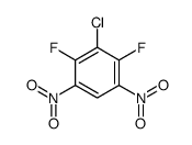 3-chloro-2,4-difluoro-1,5-dinitrobenzene结构式