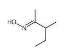 N-(3-methylpentan-2-ylidene)hydroxylamine Structure