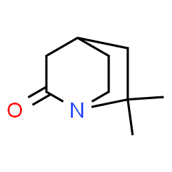 1-Azabicyclo[2.2.2]octan-2-one,6,6-dimethyl-(9CI) Structure