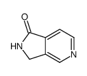 2,3-二氢-1H-吡咯并[3,4-c]吡啶-1-酮结构式