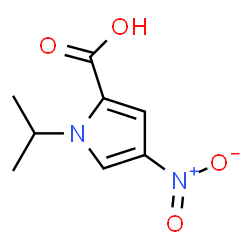 1H-Pyrrole-2-carboxylicacid,1-(1-methylethyl)-4-nitro-(9CI) Structure