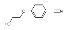 4-(2-hydroxyethoxy)benzonitrile Structure