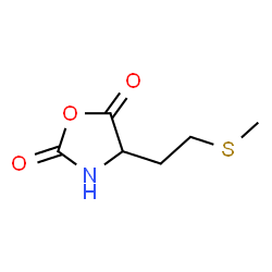 4-[2-(methylthio)ethyl]oxazolidine-2,5-dione结构式