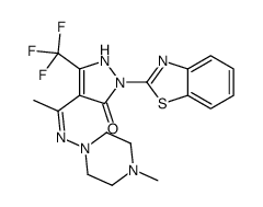 4-[[4-(dimethylamino)phenyl]thioxomethyl]-Morpholine Structure