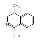 1,4-二甲基-3,4-二氢异喹啉结构式