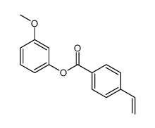 (3-methoxyphenyl) 4-ethenylbenzoate Structure