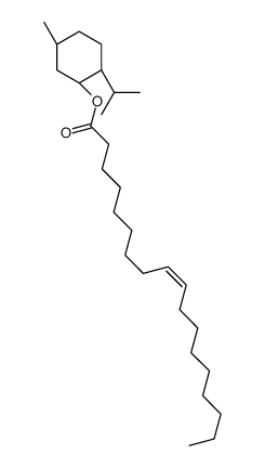 (1alpha,2beta,5alpha)-5-methyl-2-(1-methylethyl)cyclohexyl oleate Structure
