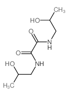 N,N-bis(2-hydroxypropyl)oxamide结构式