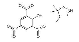 3,3,4-trimethylpyrrolidine,2,4,6-trinitrophenol Structure