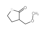 2(3H)-Thiophenone,dihydro-3-(methoxymethyl)- Structure