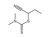 1-cyanopropyl N,N-dimethylcarbamodithioate Structure