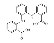 2-[2-(2-carboxyanilino)anilino]benzoic acid结构式