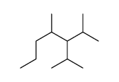 2,4-dimethyl-3-propan-2-ylheptane结构式