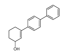 3-(4-phenylphenyl)cyclohex-2-en-1-ol Structure