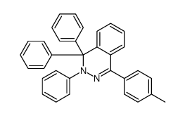 4-(4-methylphenyl)-1,1,2-triphenylphthalazine结构式