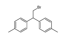 1-[2-bromo-1-(4-methylphenyl)ethyl]-4-methylbenzene结构式