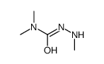 1,1-dimethyl-3-(methylamino)urea Structure