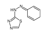 N-(cyclohexa-2,5-dien-1-ylideneamino)-1,3,4-thiadiazol-2-amine Structure