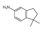 1,1-dimethylindan-5-amine结构式