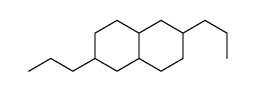 2,6-dipropyl-1,2,3,4,4a,5,6,7,8,8a-decahydronaphthalene结构式