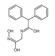 N-[2-(hydroxyamino)-2-oxoethyl]-2,2-diphenylacetamide Structure