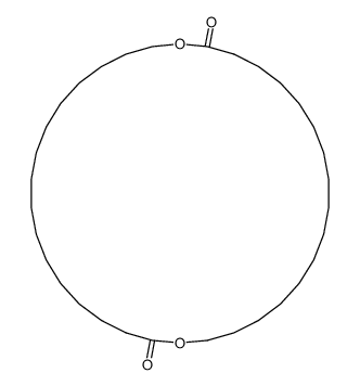 1,18-dioxo-17,34-dioxacyclotetratricontane Structure