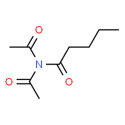 Diacetamide,N-valeryl- (5CI) structure