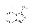 2-chloro-9-methyl-1,7,8-triazabicyclo[4.3.0]nona-2,4,6,8-tetraene Structure