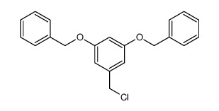 3,5-bis(benzyloxy)benzyl chloride结构式