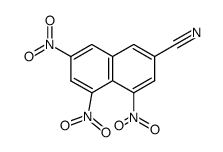 4,5,7-Trinitro-2-naphthonitril Structure