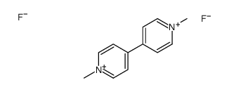 1-methyl-4-(1-methylpyridin-1-ium-4-yl)pyridin-1-ium,difluoride Structure