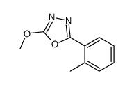 1,3,4-Oxadiazole,2-methoxy-5-(2-methylphenyl)-(9CI)结构式