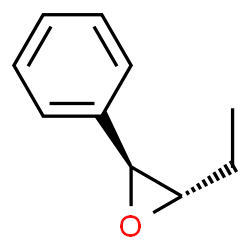 trans-2-Ethyl-3-phenyloxirane structure