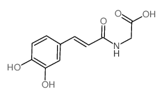 N-Caffeoylglycine Structure