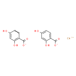 Benzoic acid, 2,4-dihydroxy-, copper salt, basic picture