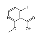 4-Iodo-2-methoxynicotinic acid Structure