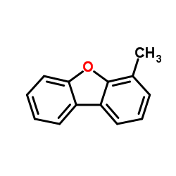 4-Methyl dibenzofuran Structure