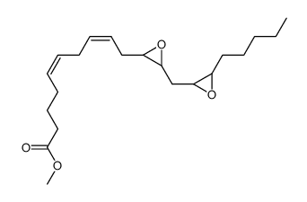 methyl (5Z,8Z)-10-(3-((3-pentyloxiran-2-yl)methyl)oxiran-2-yl)deca-5,8-dienoate结构式