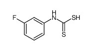 (3-fluorophenyl)carbamodithioic acid Structure