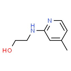 Ethanol, 2-[(4-methyl-2-pyridinyl)amino]- (9CI) Structure