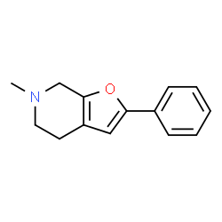 Furo[2,3-c]pyridine, 4,5,6,7-tetrahydro-6-methyl-2-phenyl- (9CI)结构式