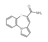 pyrrolo[2,1-d][1,5]benzothiazepine-6-carboxamide Structure