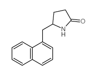 2-Pyrrolidinone,5-(1-naphthalenylmethyl)-结构式